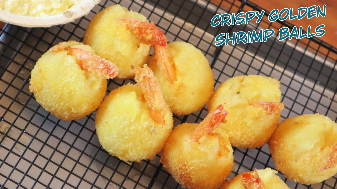 This Crispy Fried Shrimp Balls Surprise My Guests...They keep asking for more! Best Ever Appetizer!