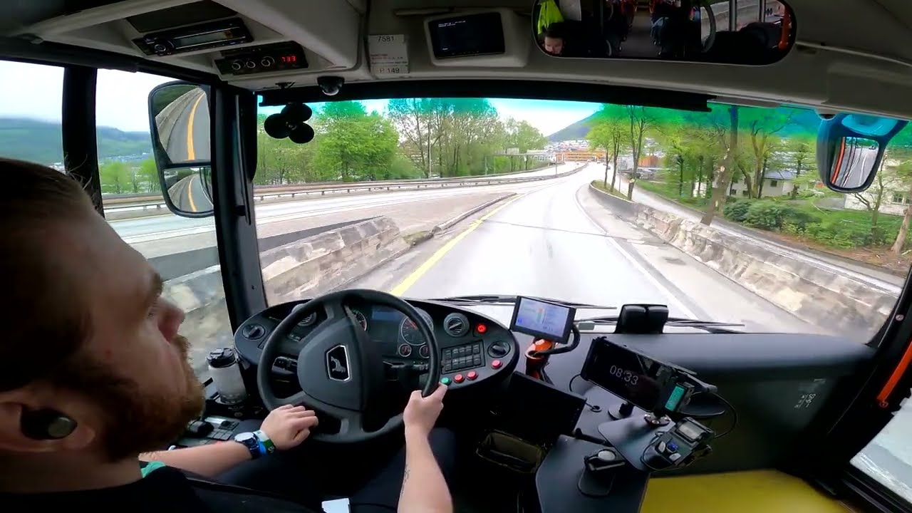 [Onboard] Chill Drive With 15 Meter MAN Lion's City CNG To Lagunen On Route 26 In The Morning