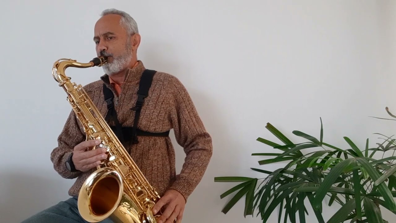 Se Stasera Sono Qui - Luigi Tenco (tenor sax with backing track)
