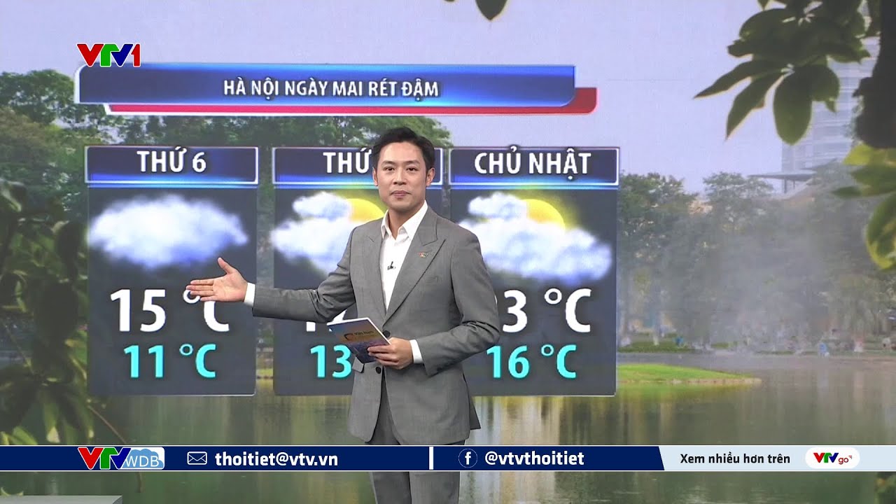 Dự báo thời tiết 18h45 - 22/01/2026 | Hà Nội rét đậm đến bao giờ? | VTVWDB