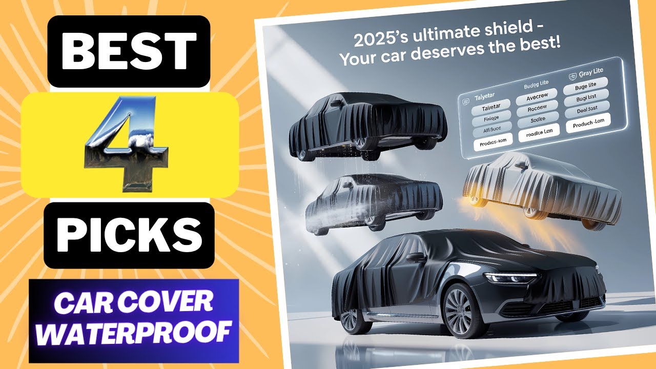 Top 4 Best Car Cover Waterproof All Weather For [2025]