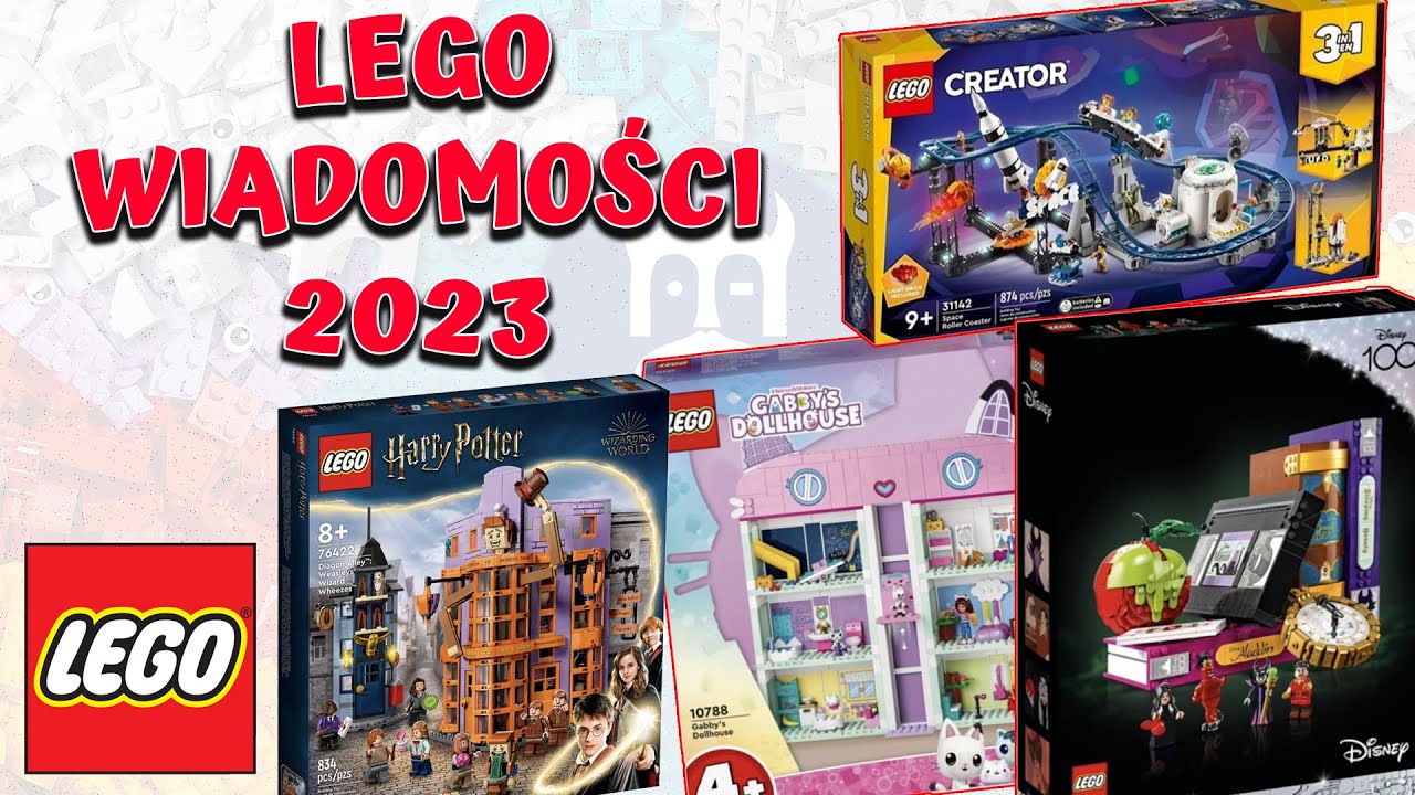 CO NOWEGO W LEGO 2023 (HARRY POTTER, NOWA SERIA, DISNEY ORAZ CREATOR 3 W 1