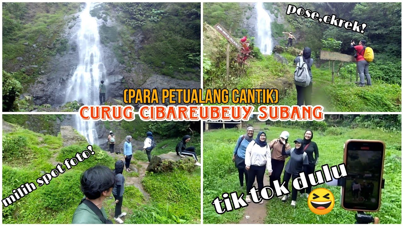 Curug Cibareubeuy Subang 2023 - Hiking Curug Cibareubeuy Desa Cibeusi Ciater Subang Jawa Barat