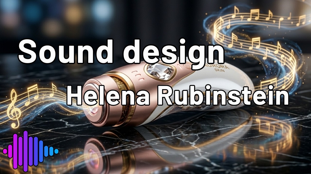 Comment sonoriser le luxe et l'innovation ? 💎🔊 : Sound design Helena Rubinstein