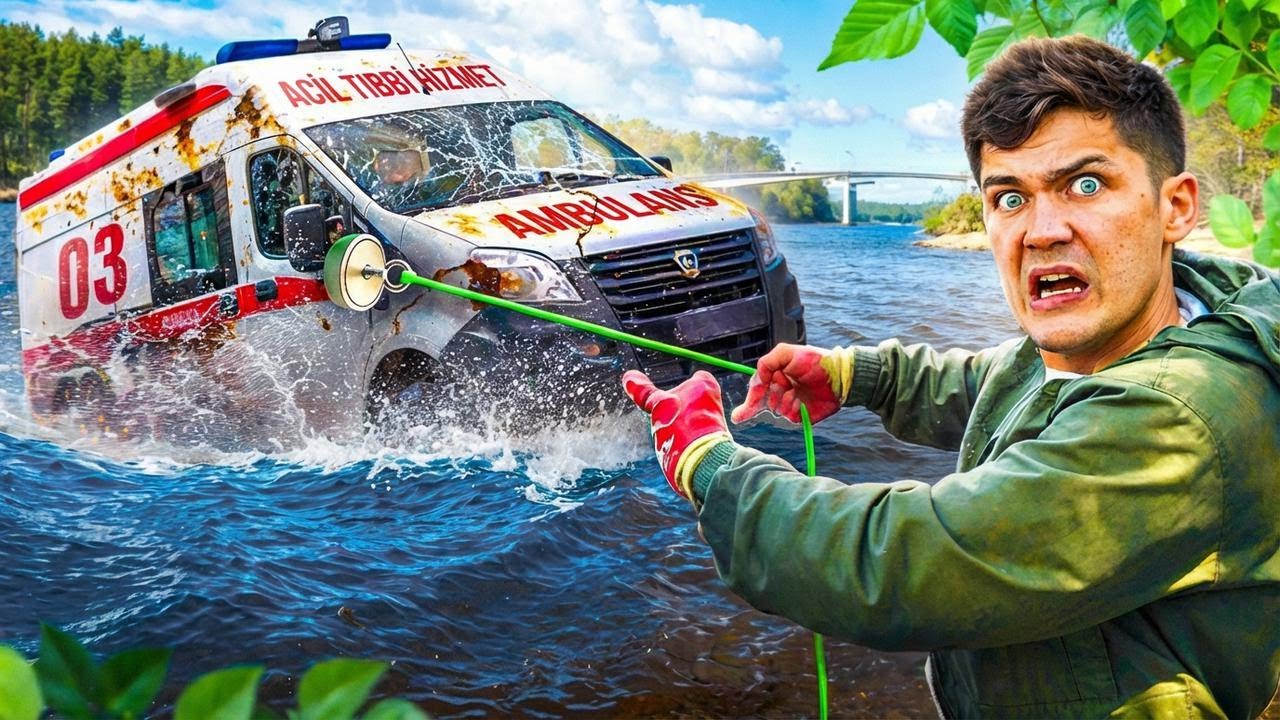 Ambulansın battığı yerde bulduğumuz tüyler ürperten garip şeyler!