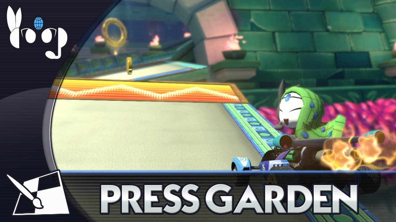 Mario Kart 8 & Deluxe: Textures Edit - Press Garden (Act 2)
