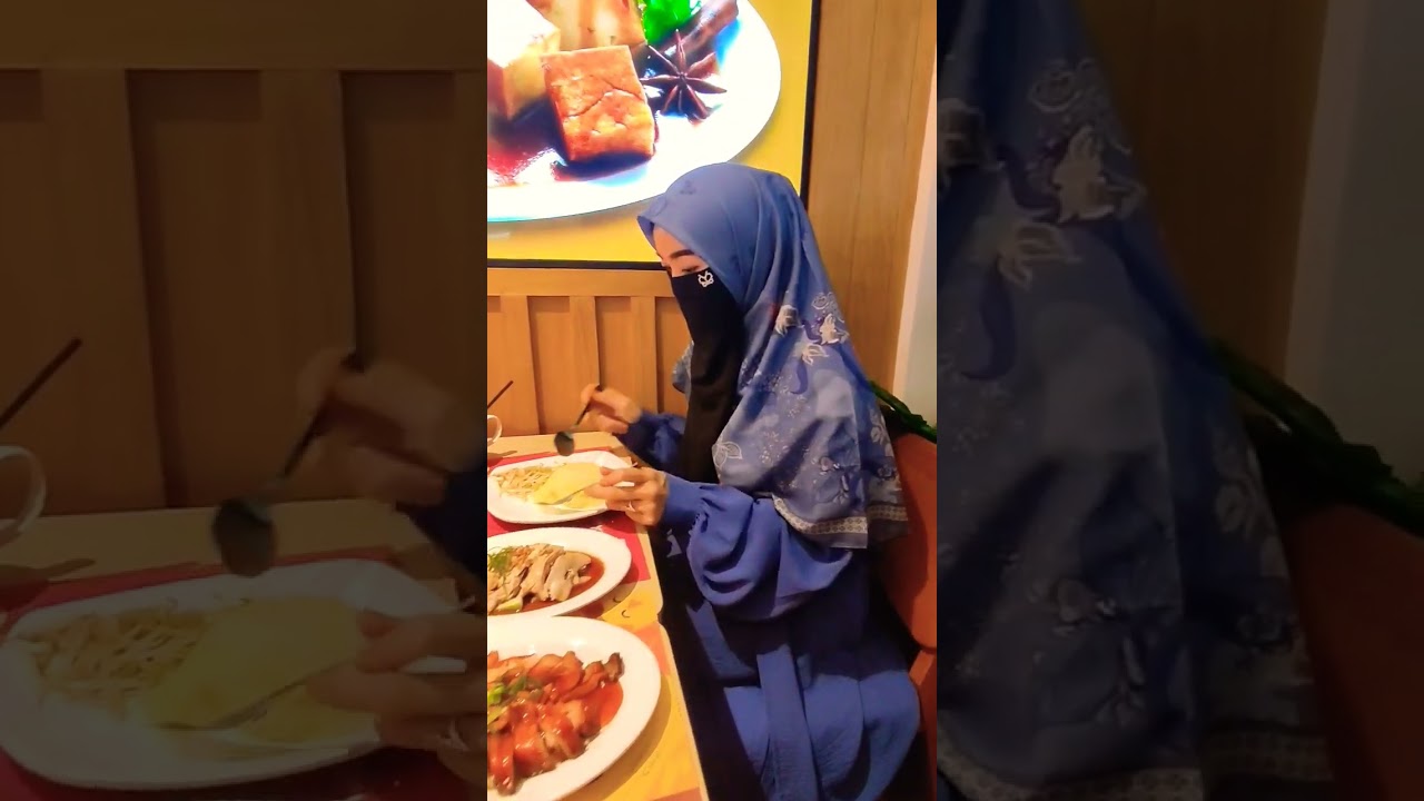 Ukhti bercadar | MasyaAllah 😍🍽😘🥰 #ukhtibercadar #shorts #ukhti #thiencollection