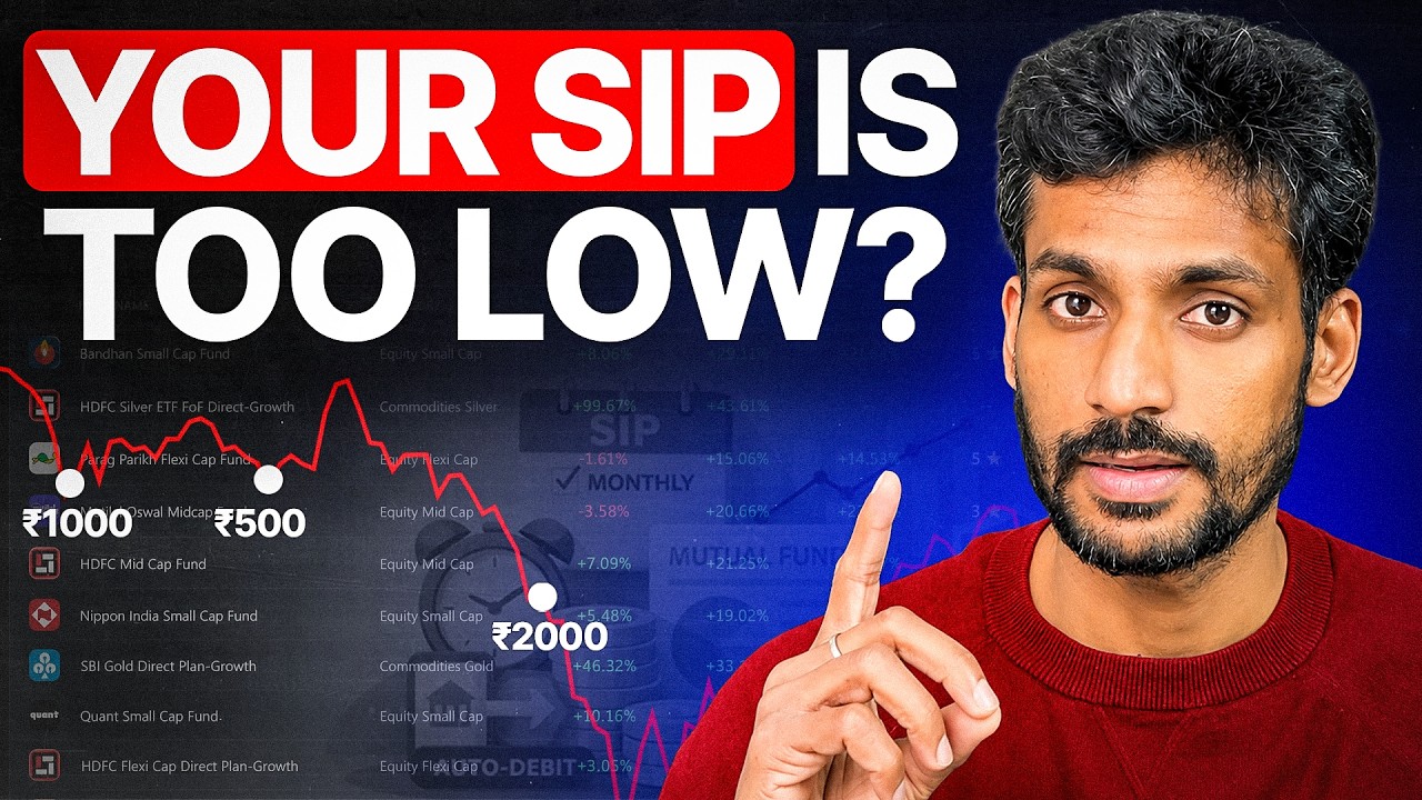 How Much SIP Do You Actually Need? (80% Are Doing Less)