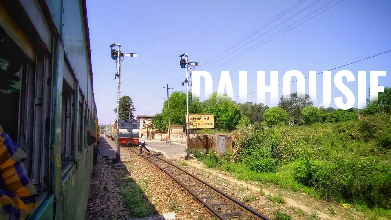 The arrival of a toy train at a railway station - Kangra Valley Railway