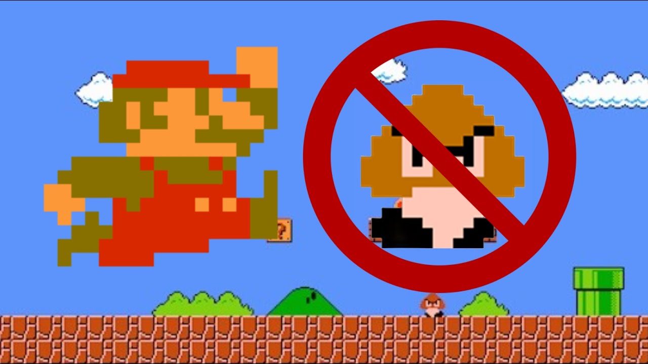 Is it Possible to Beat Super Mario Bros. (NES) WITHOUT Touching a Single Enemy?