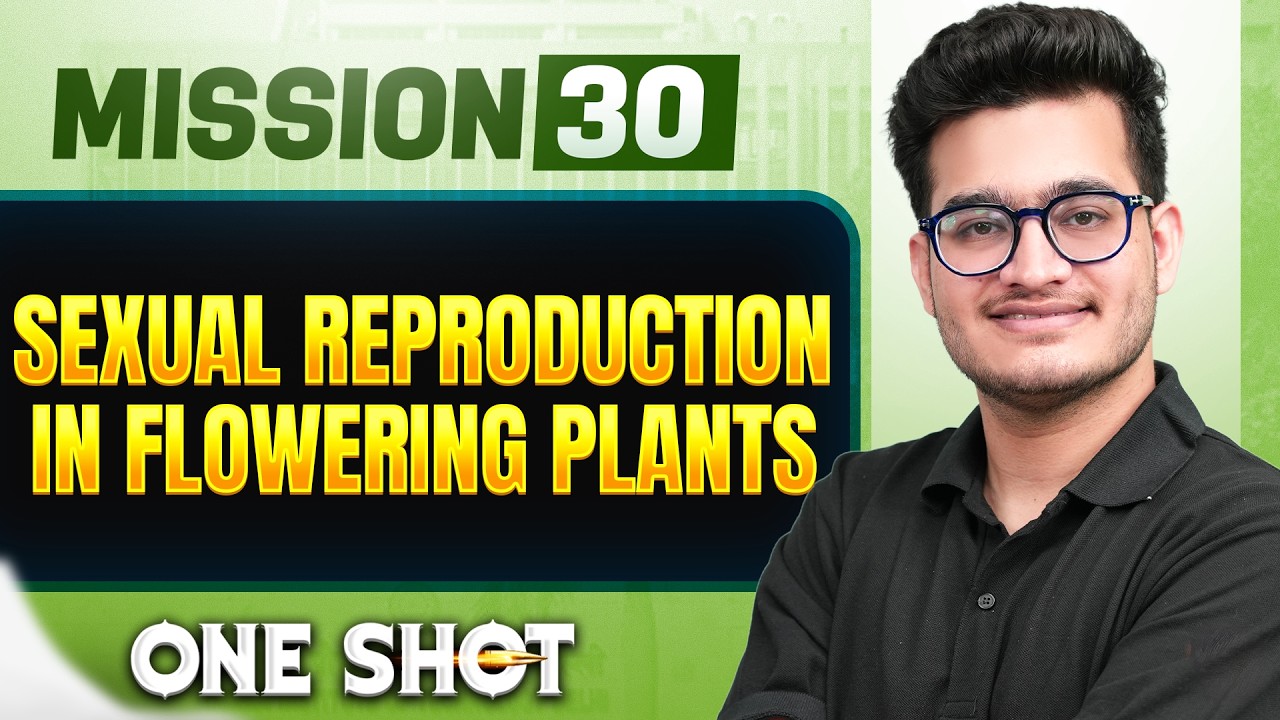 SEXUAL REPRODUCTION IN FLOWERING PLANTS in ONE SHOT | All Concepts, Tricks & PYQs | NEET 2026