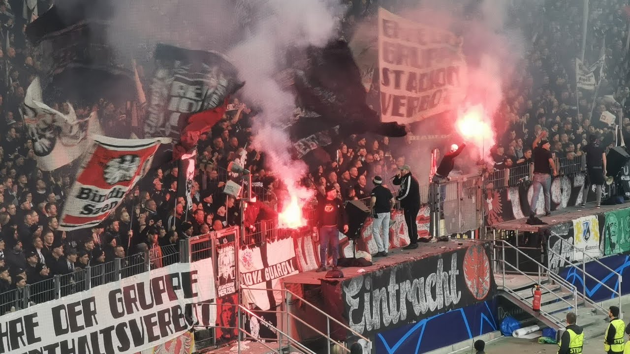 BEST OF * Eintracht Frankfurt Fan Songs Nordwestkurve Ultras | Champions League Feb 2023 vs. Napoli