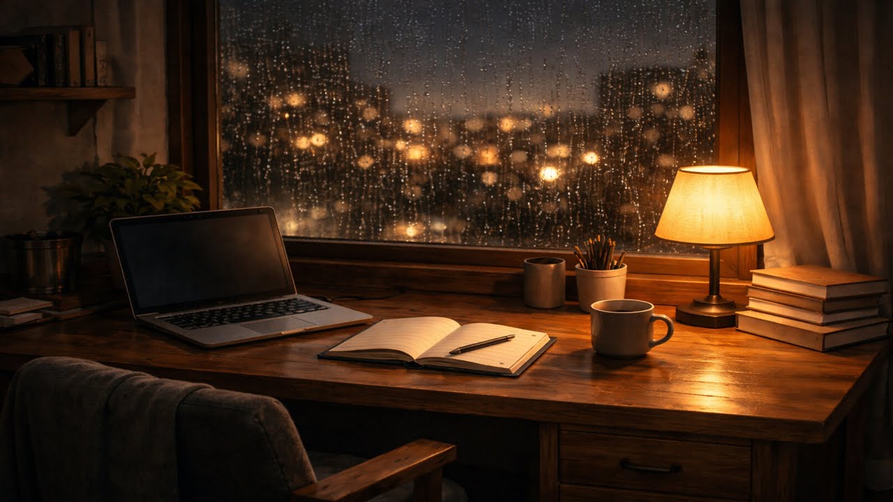 Deep Focus Lo-Fi – Deep Work & Concentration (8 Hours, No Vocals) | Study • Work • Coding