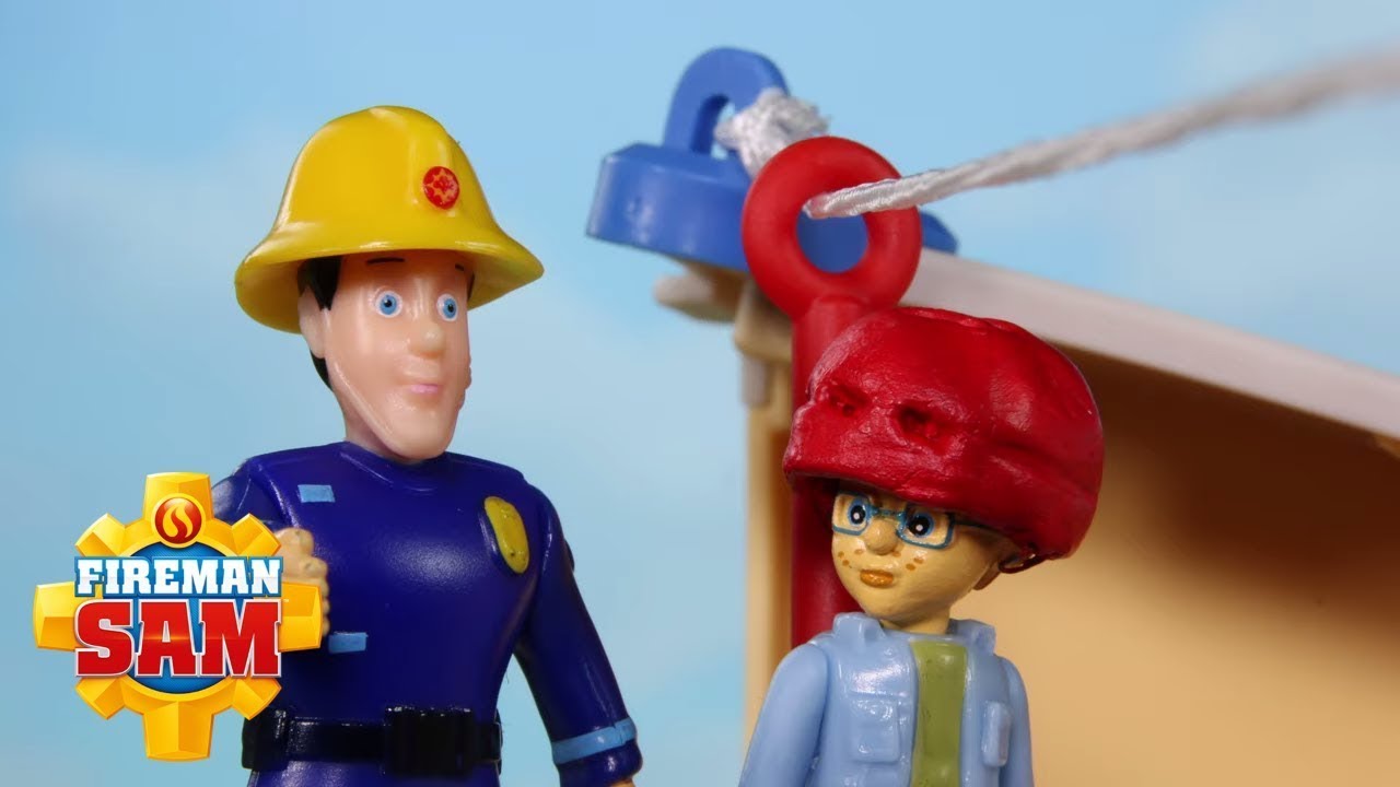 Zipline Disaster | Fireman Sam Official | Children's Cartoon | Stop Motion