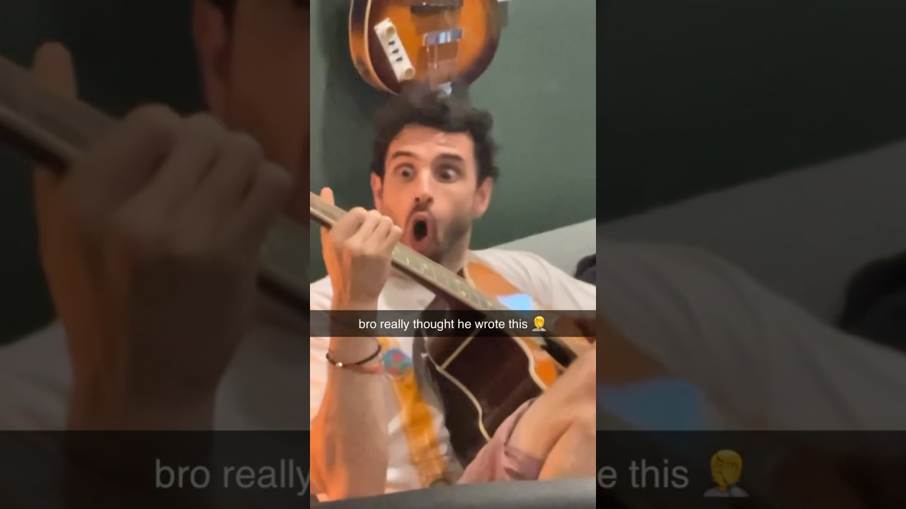 when is this guy ever gonna learn 🤦#accidentalsong #cover #weezer #sweatersong #shorts
