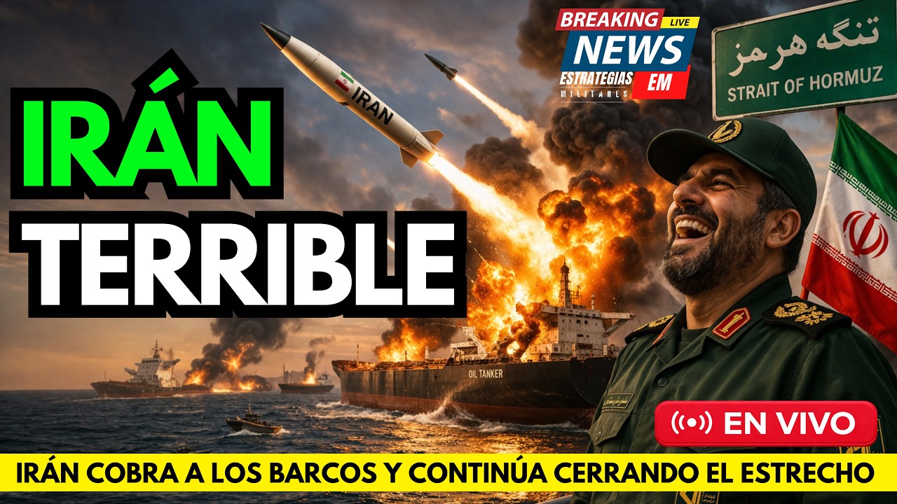 🚨 NOTICIAS IR&Aacute;N ESTRECHO DE HORMUZ CERRADO COBRO A BARCOS TRUMP ENFADADO