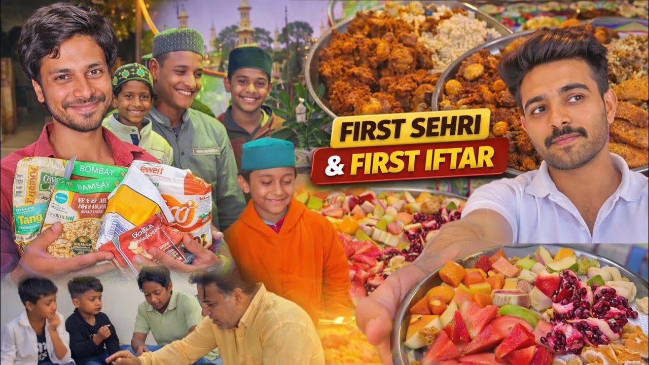 Ramzan Day 1 🌙 Shopping + Sehri + Iftar Full Vlog