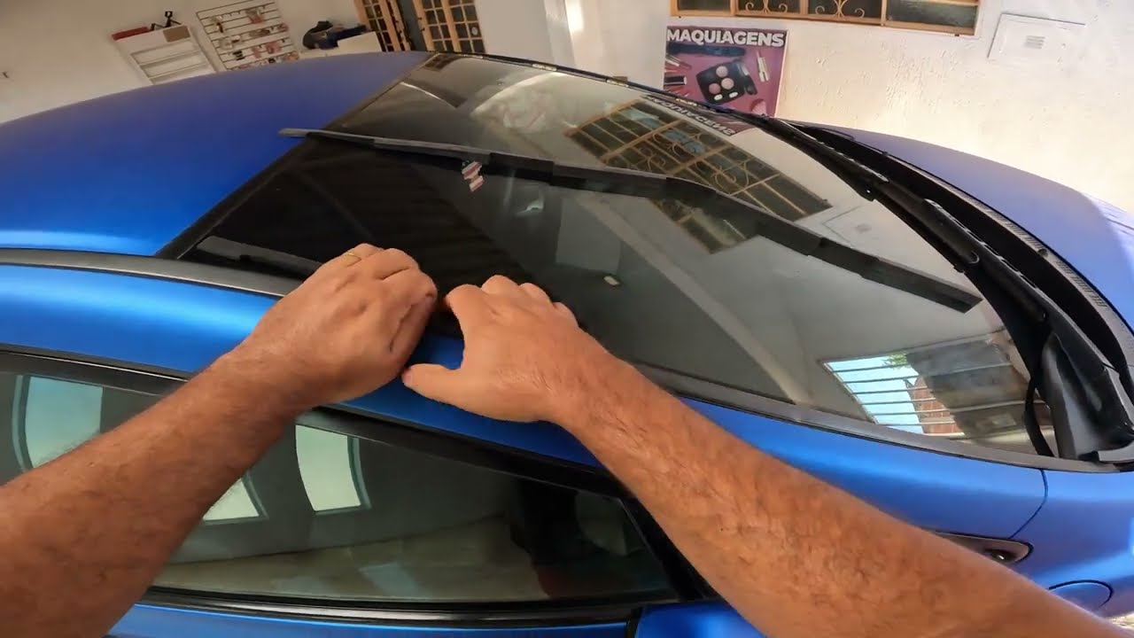🔥🚘TROCANDO AS BORRACHAS DO PARA BRISA DO NEW CIVIC G8 EM CASA