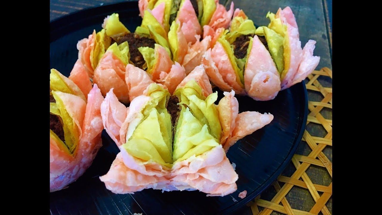 莲花酥 Lotus Flower Pastry