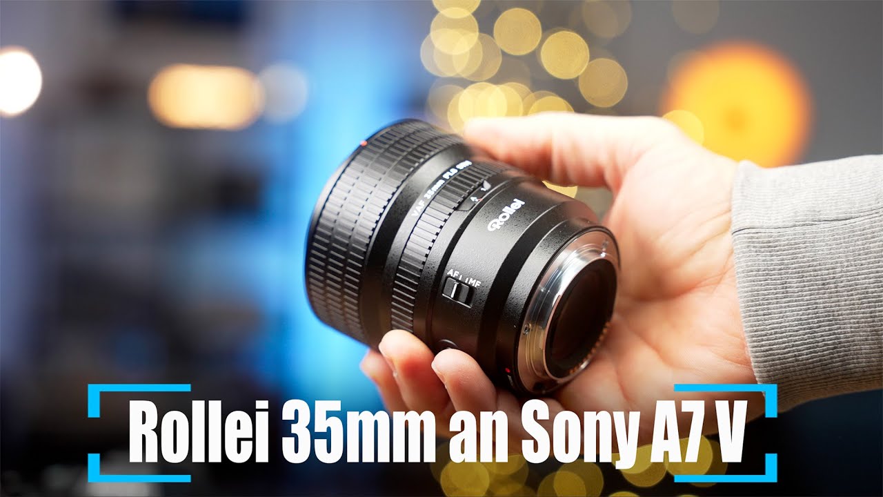 Rollei 35 mm F1.8 an Sony A7 V Kamera im Praxistest