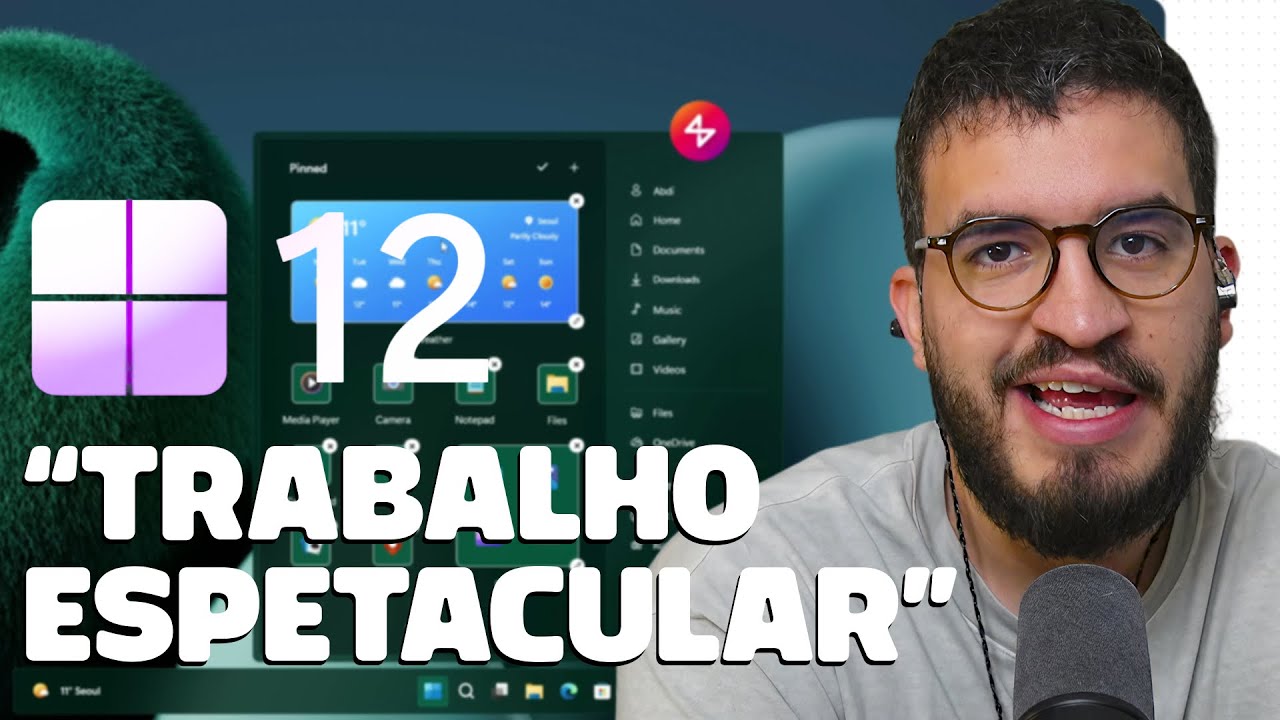 o WINDOWS 12 TEM que ser assim