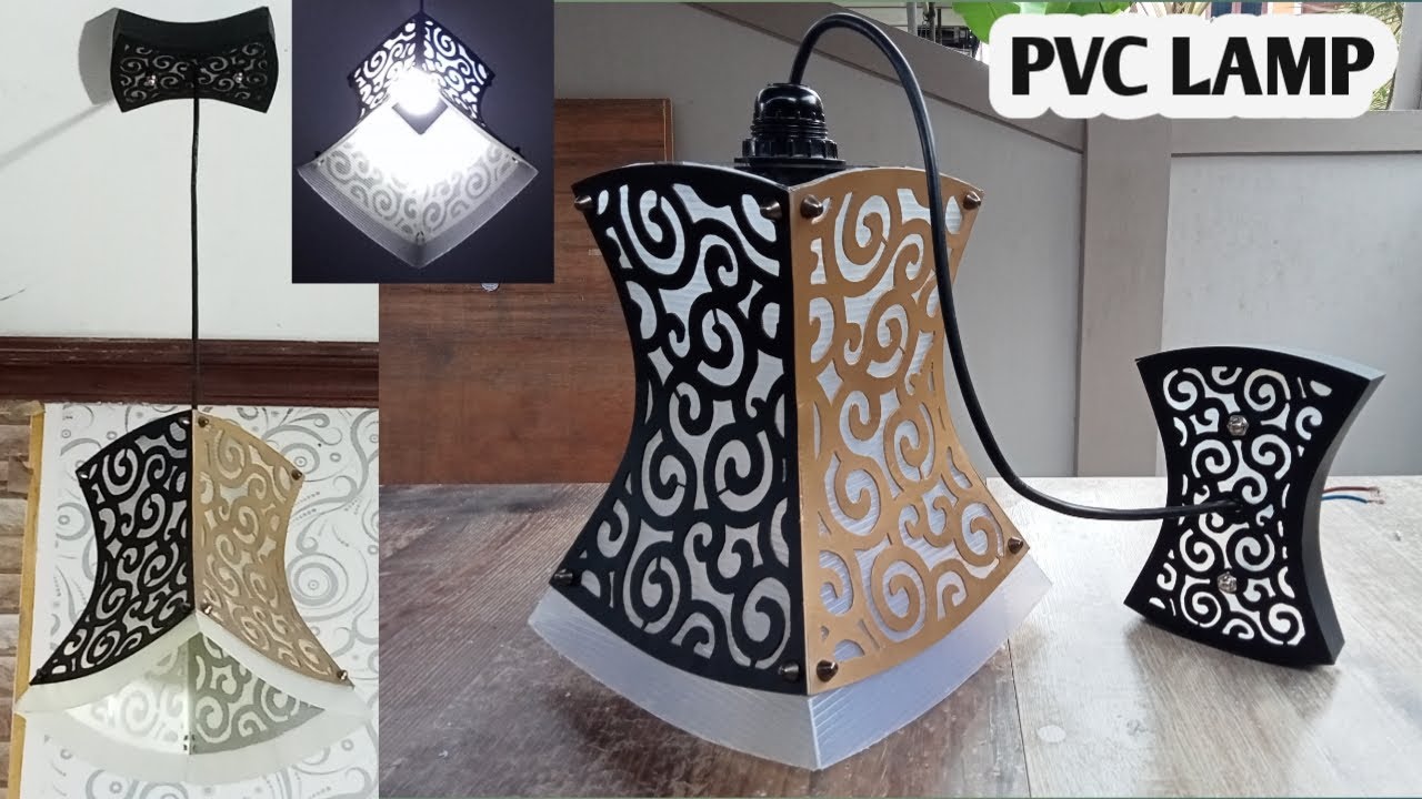 Lampu pipa PVC profesional kreatif