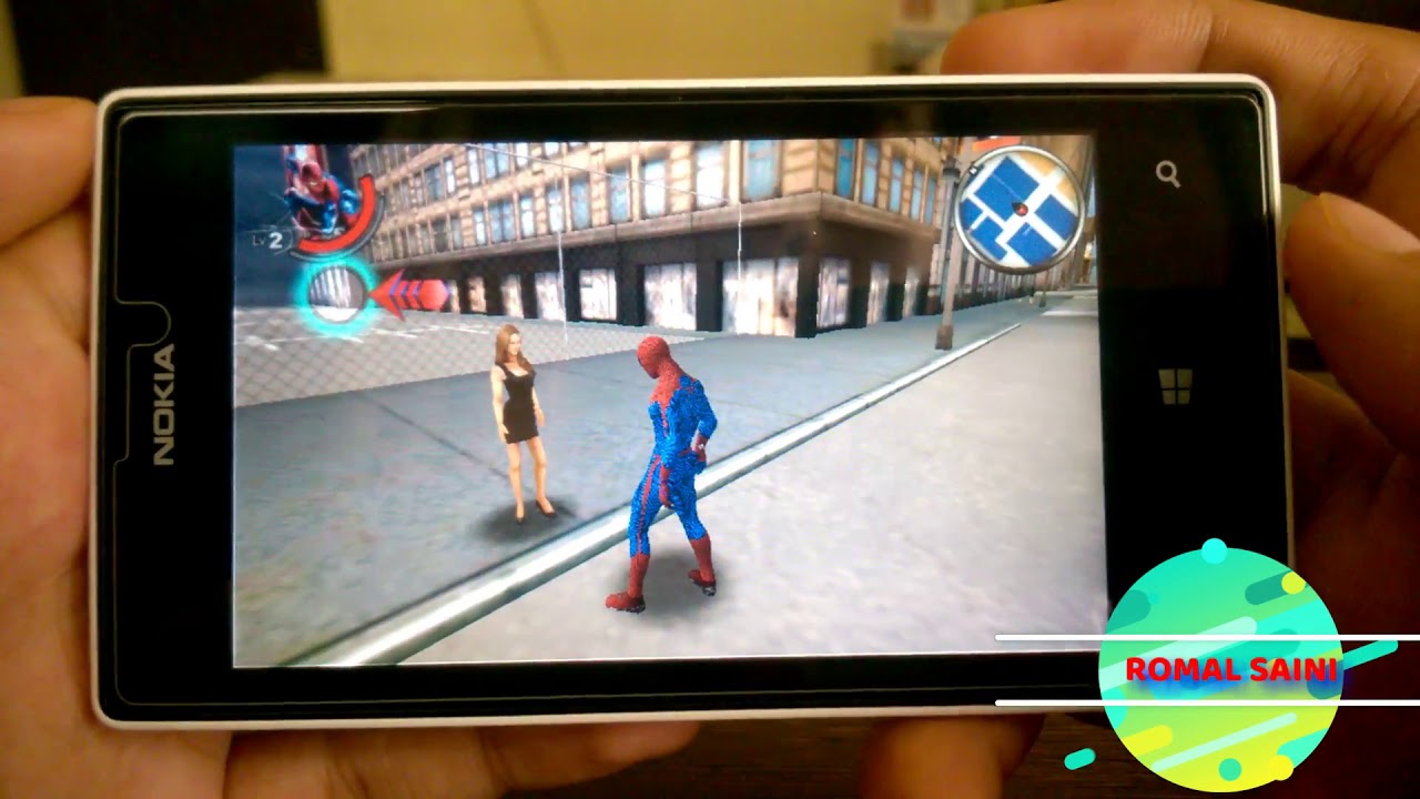 Nokia Lumia 525 : Running The Amazing Spiderman