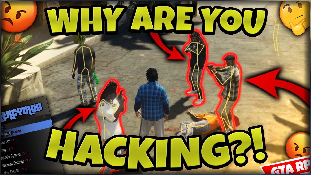 BLATANTLY USING CHEATS IN GANG SERVERS (GTA RP)