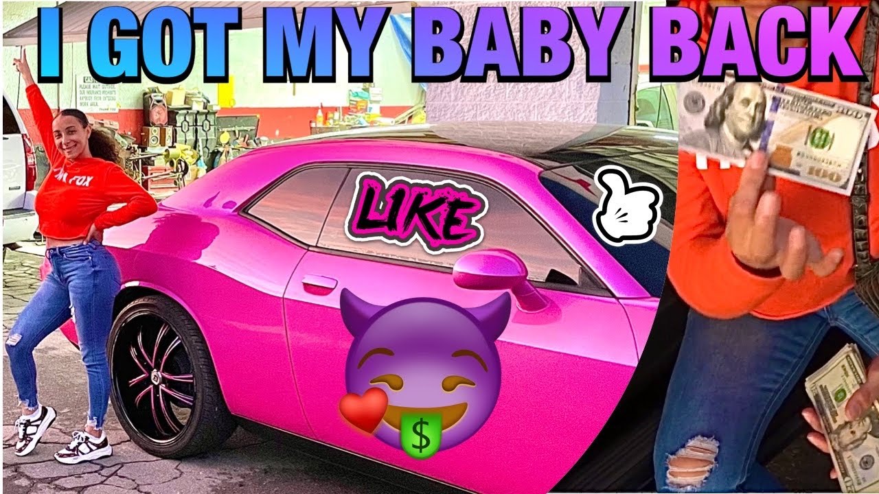 PICKING UP MY PINK CHALLENGER ~ FINALLY