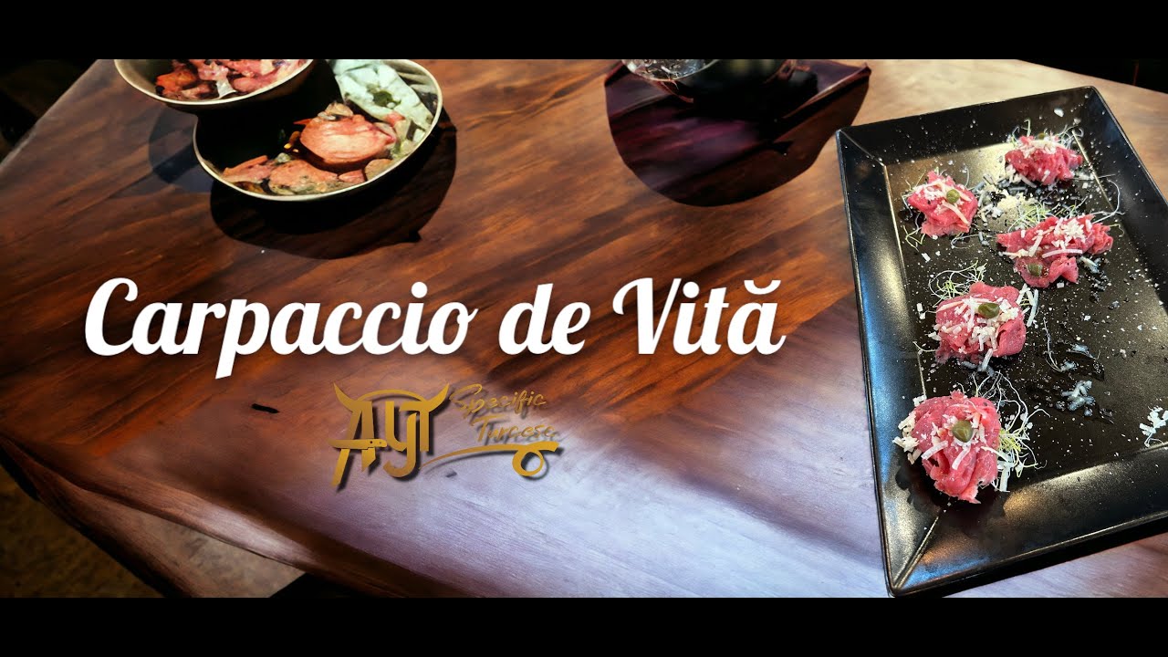 Cum Să Faci Carpaccio Vită Acasă in 5 Minute! Vă explică Chef Iulian Olaru pas cu pas 👌 #Part2