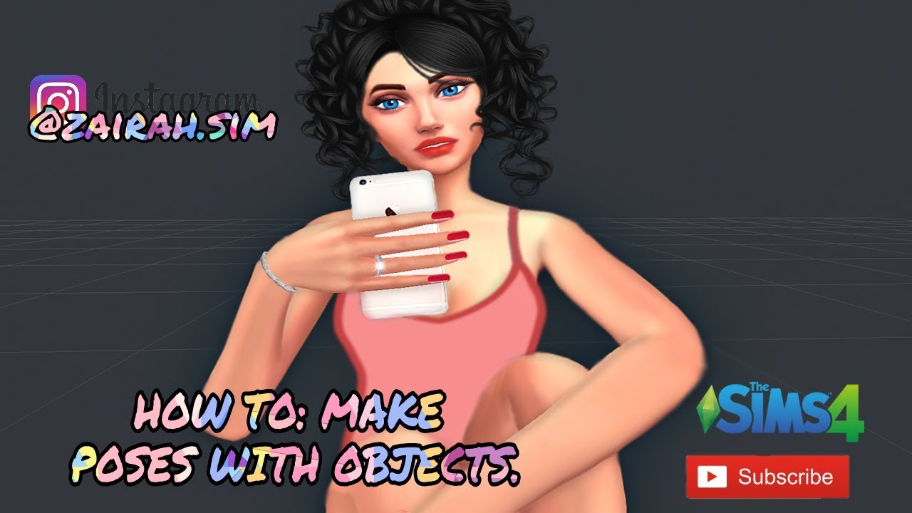 TUTORIAL: How To Make: Poses With CAS Accessories | The Sims 4