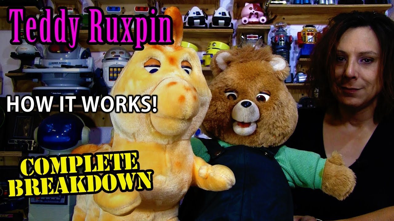 Inside Teddy Ruxpin: Repair, Schematics & TRRS Jack Mod!