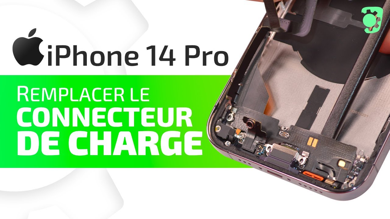 Comment changer le connecteur de charge de l'iPhone 14 Pro ? Tuto Brico-Phone