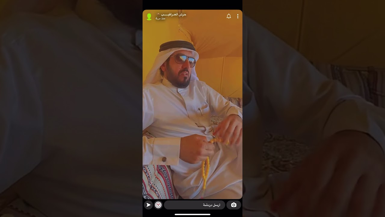 لقاء سعد بن دايل مع حرش العراقيب