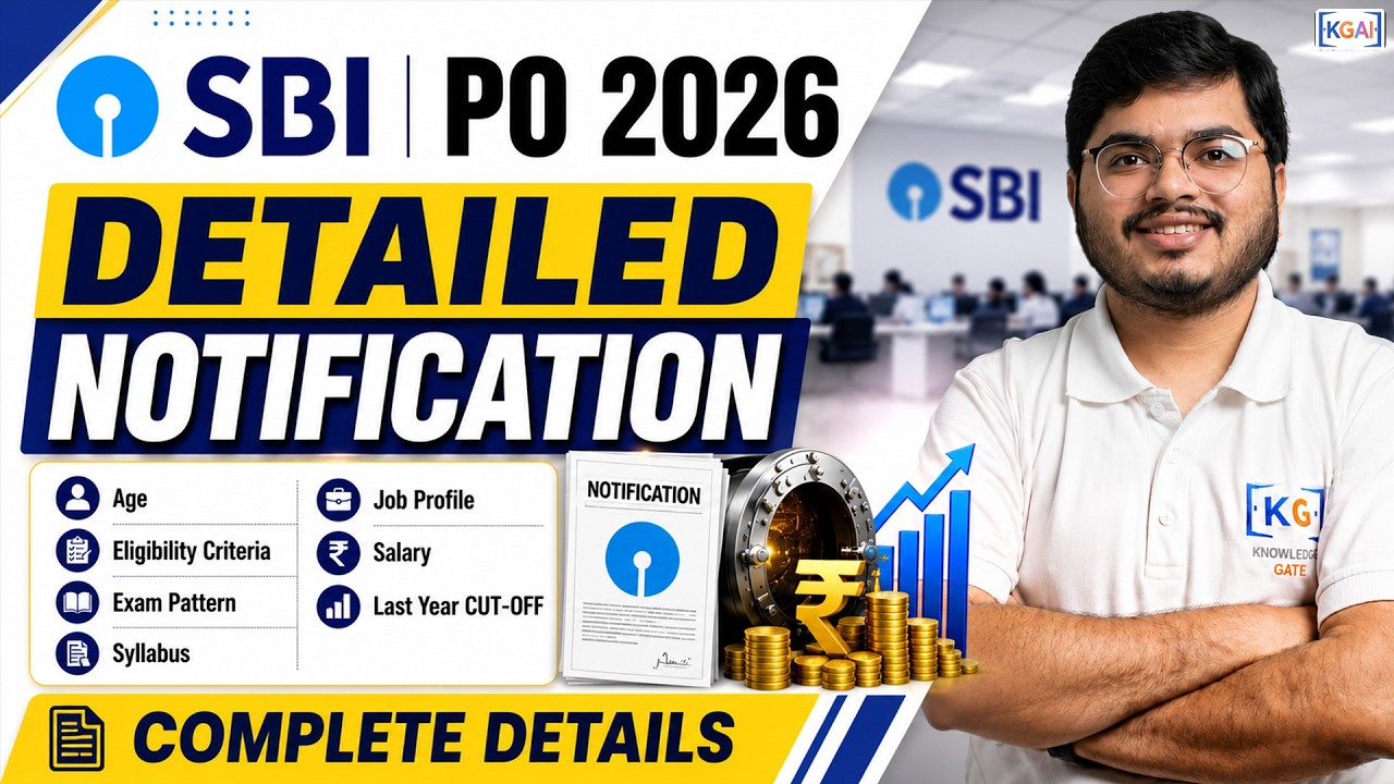 SBI PO 2026 Notification Out | 1500 Vacancies, Apply Online Before 8 July