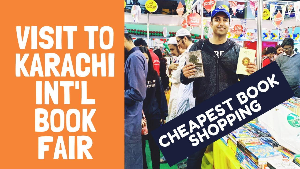 Biggest Book Expo of Pakistan | Karachi International Book Fair 2019 | VLOG | Cheapest Books