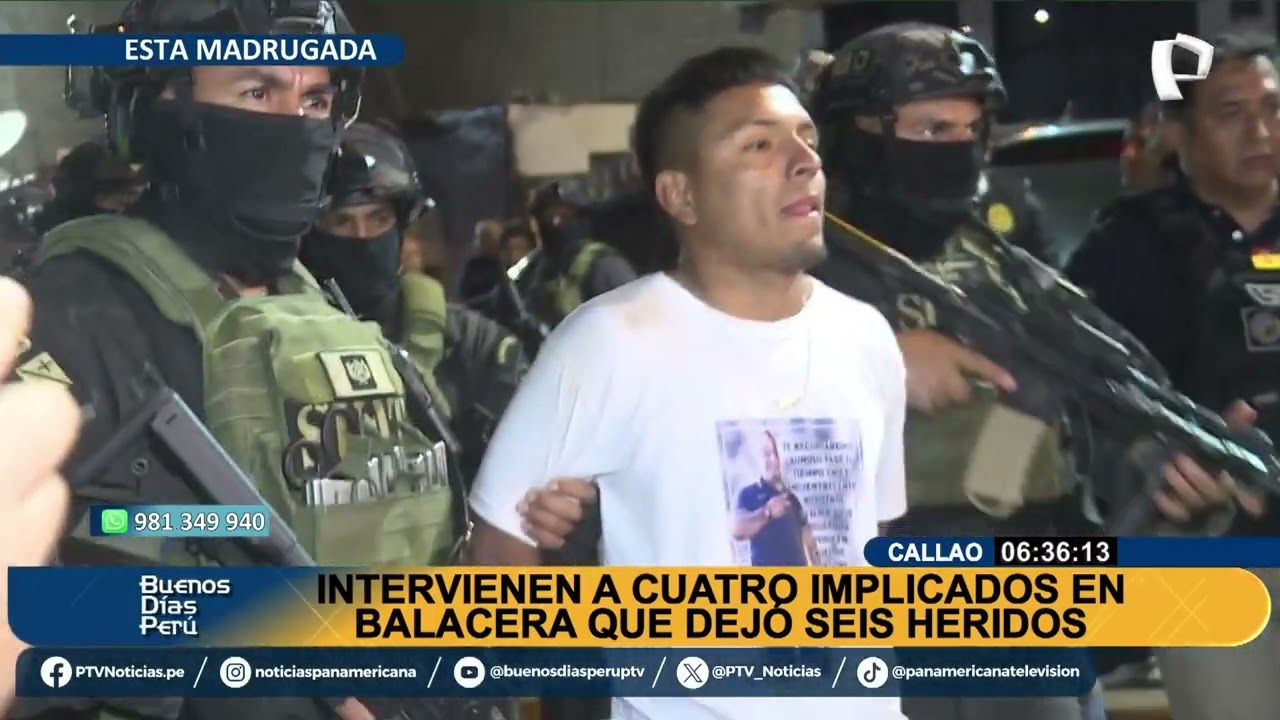 Caen “Los Malditos de Centenario” en el Callao: estarían implicados en balacera con seis heridos
