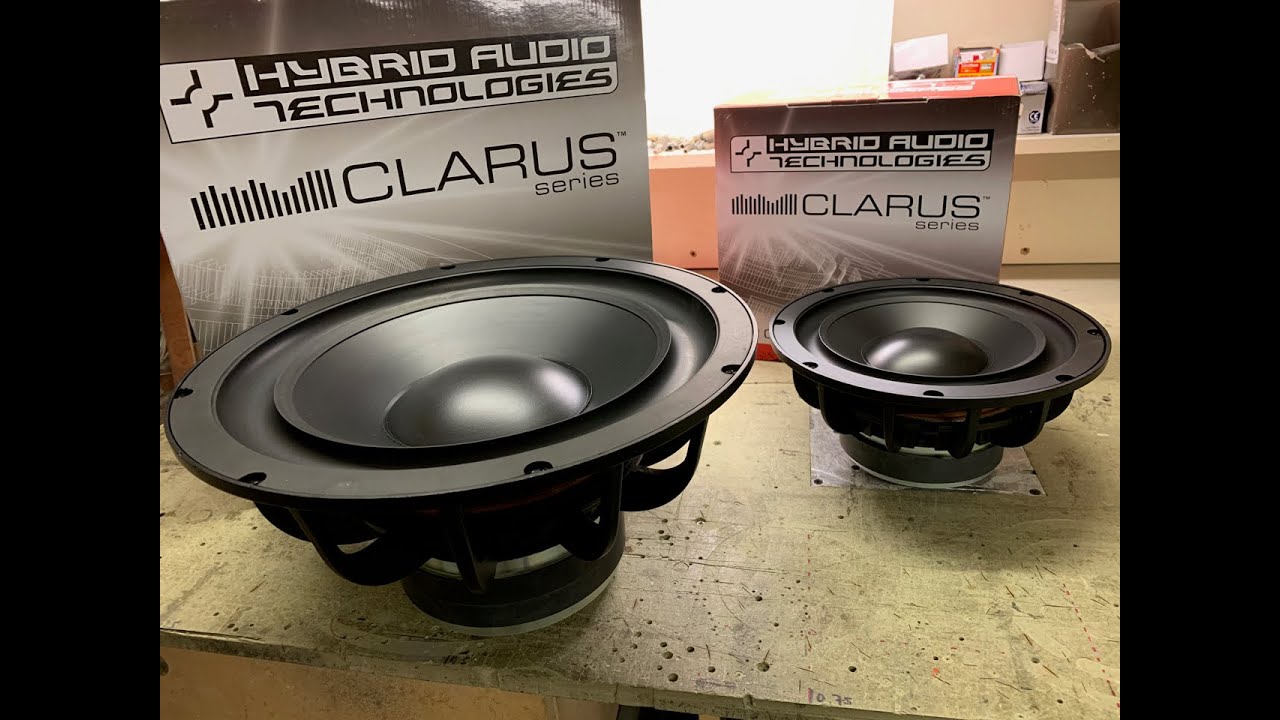 Hybrid Audio Clarus 10" & 15" subwoofer unboxing