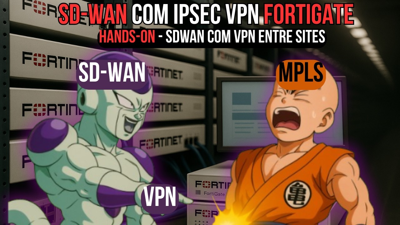 FortiGate SD-WAN com 2× IPsec: substituindo MPLS com banda larga (Lab real na prática)