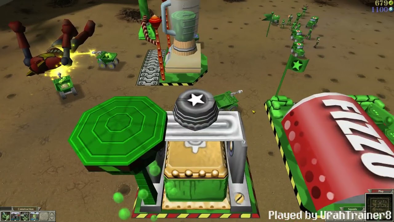 Army Men: RTS - Campaign Mission #15 Finale: Heart of Plastic (Hard Difficulty)