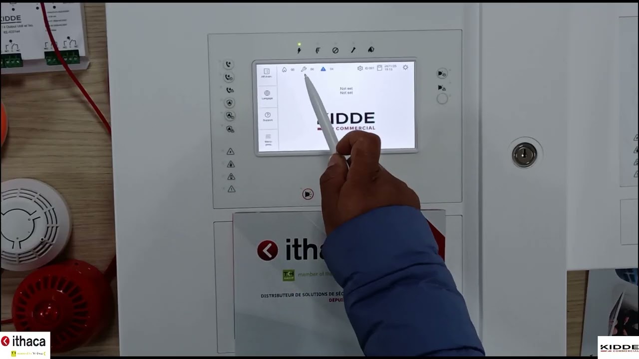 Solutions de détection incendie KIDDE COMMERCIAL (2X & 2X-AT) – Partie 3/5: Configuration.