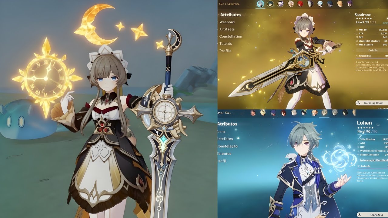 DOTTORE, LOHEN & SANDRONE GAMEPLAY RECENT MAJOR UPDATES! | GENSHIN IMPACT