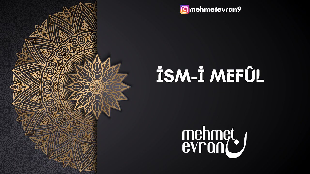 7) İsm-i Meful