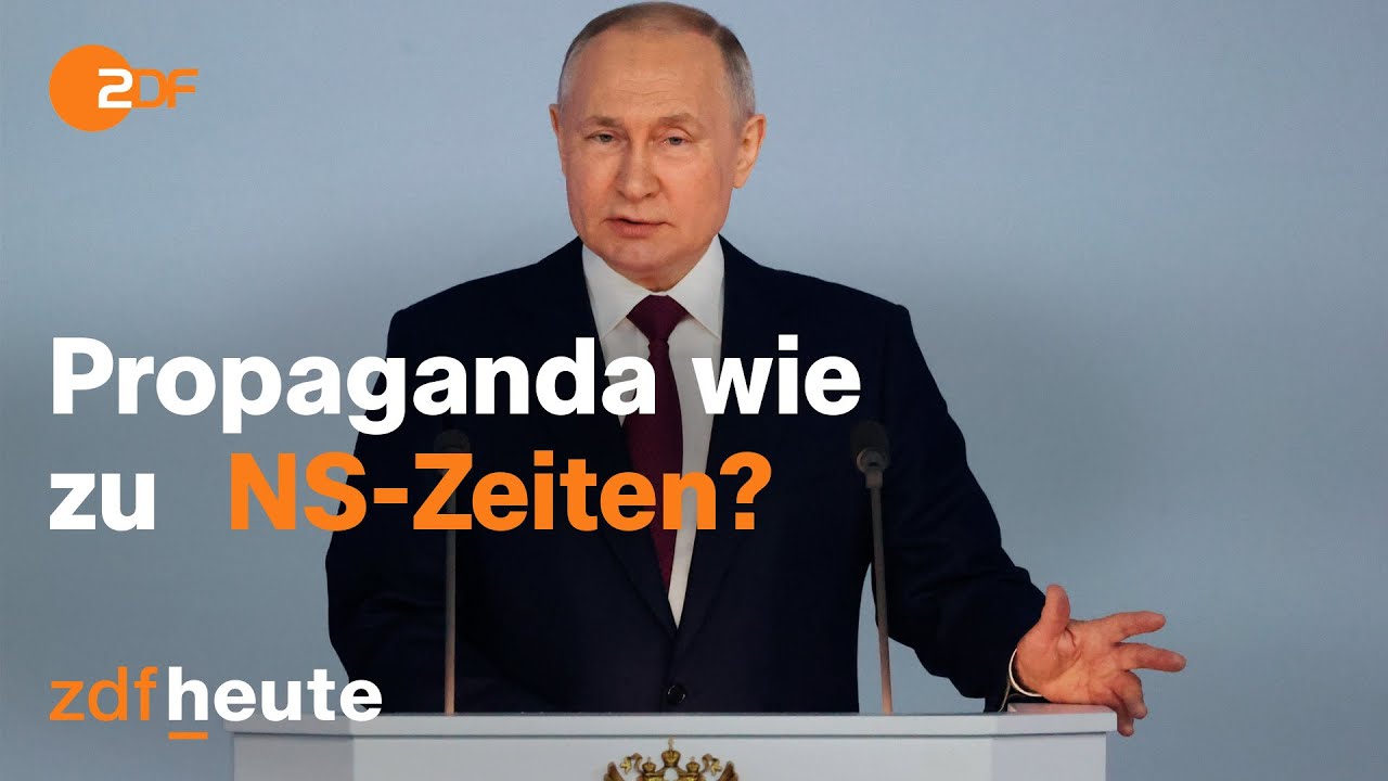 Wie Putin mit seiner Propaganda Erinnerungen an die Nazi-Diktatur wachruft | 3SAT Kulturzeit