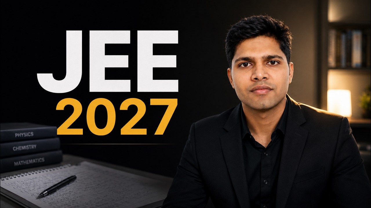 JEE 2027 - The Only Strategy You Need (by AIR 1)