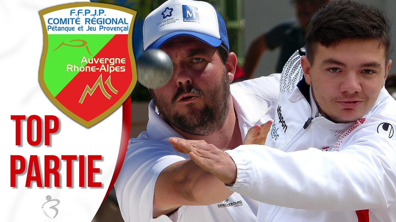 Superbe demi-finale du tête-à-tête PHILIPSON vs MONROS : Championnat Auvergne Rhône-Alpes à pétanque