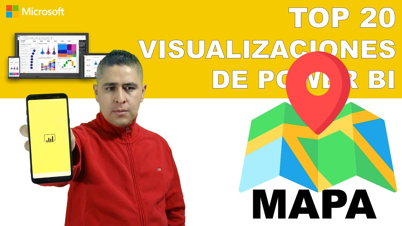 10 - CREAR MAPAS CON LATITUD Y LONGITUD EN POWER BI | TOP 20 MEJORES VISUALIZACIONES DE POWER BI