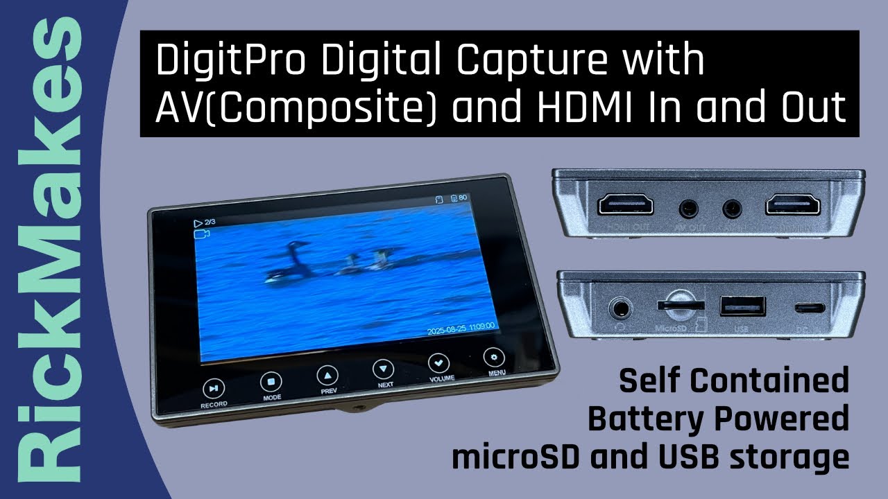 DigitPro Digital Capture with AV(Composite) and HDMI In and Out