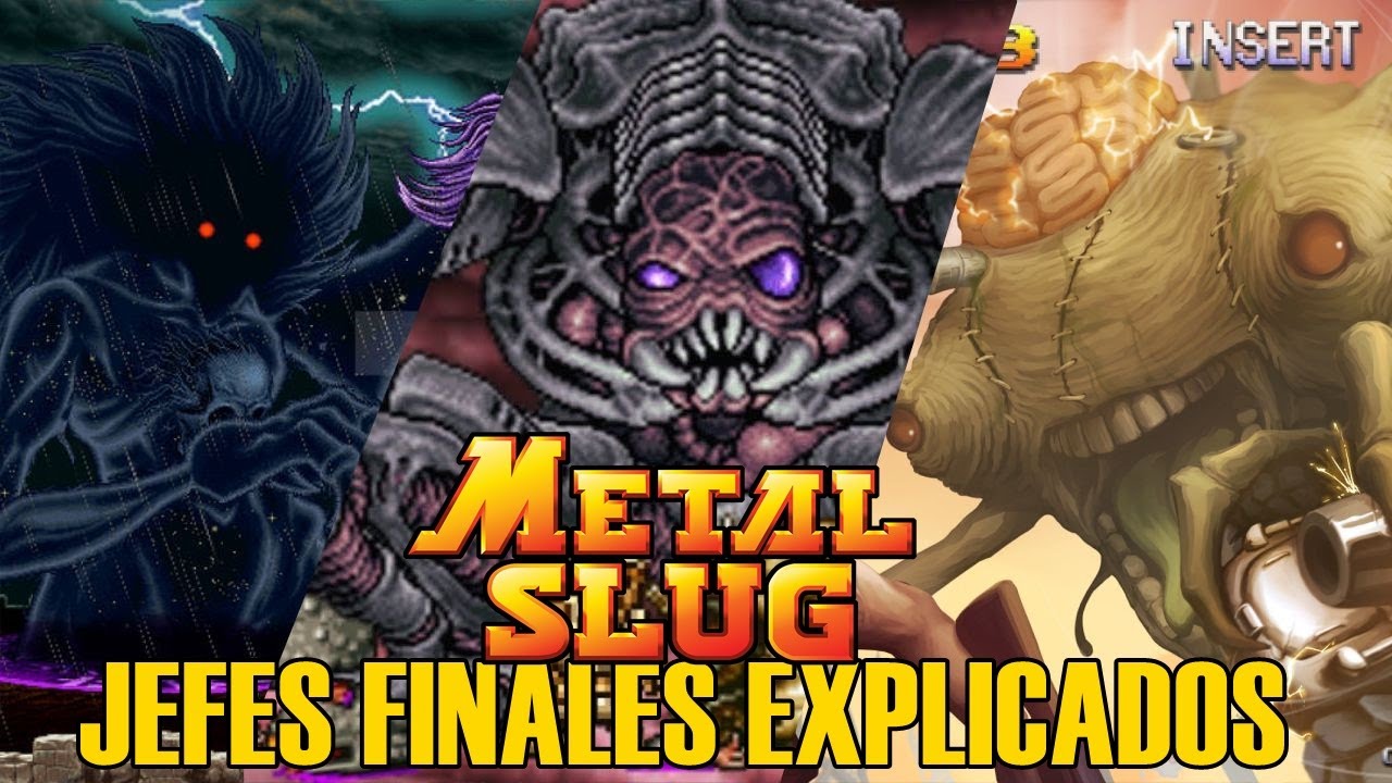 METAL SLUG: Los JEFES FINALES mas Brutales Explicados