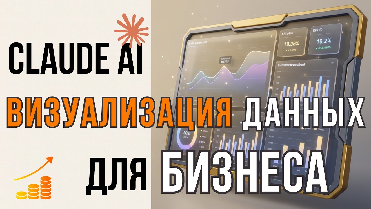 Claude AI Визуализация данных для бизнеса и не только 🔥 Как создавать интерактивные дашборды